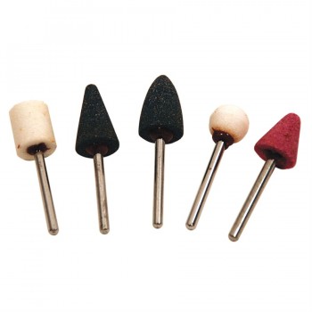 Assortiment de pierres montées, 5 pièces, 1/4 po de Workbench