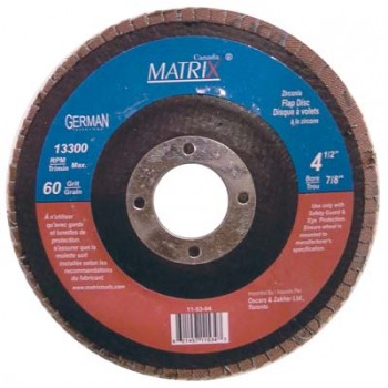 Workbench Flap Disc Zirconia 80 Grit 4-1/2in x 7/8in