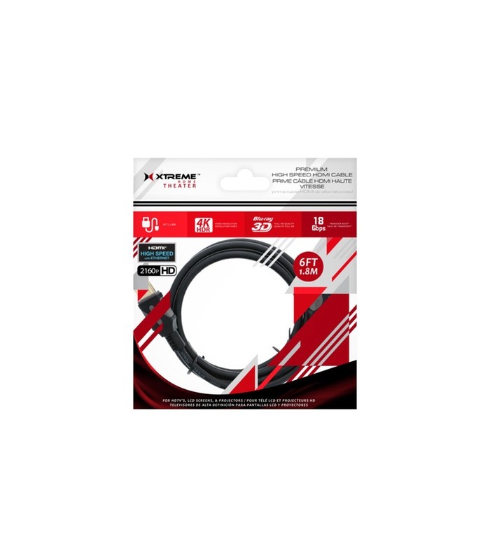 Xtreme Premium HDMI Cable High Speed 12 ft. 4K