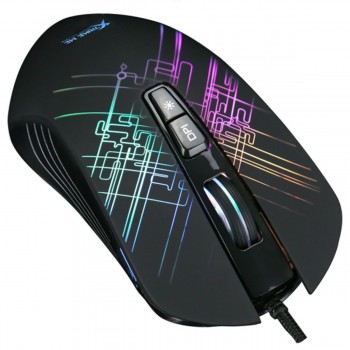  Xtrike Me Wired Optical Gaming Mouse GM-510, 7 Buttons, DPI 800/1600/2400/3200/4800/6400