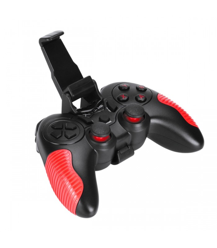 Xtrike Me Manette de jeu sans fil GP-45 avec batterie intégrée, Bluetooth ou câble, pour Android, PC, PC360, PS3