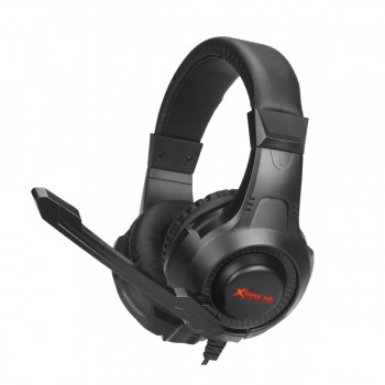 Casque de jeu Stéréo avec Lumière DEL HP-311 pour Cellulaire, PC, PS4, Xbox One, câble 1.8 m Xtrike